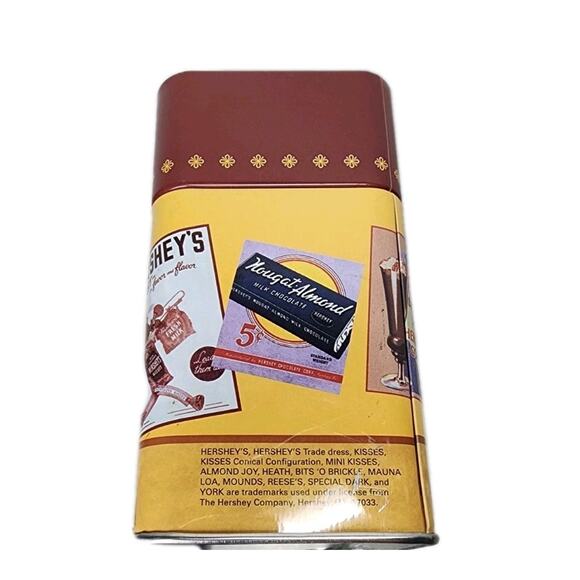 Hershey's Keepsake Recipe Tin with Recipe Cards 2012 Collector's Hershey Sets - Picture 5 of 10